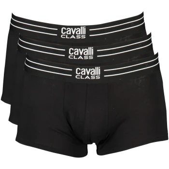 CAVALLI CLASS MEN'S BLACK BOXER