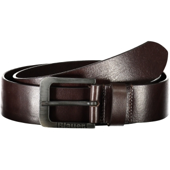 BLAUER MEN'S BROWN LEATHER BELT