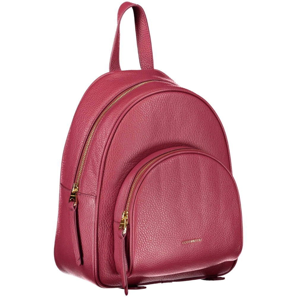 COCCINELLE WOMEN'S RED BACKPACK