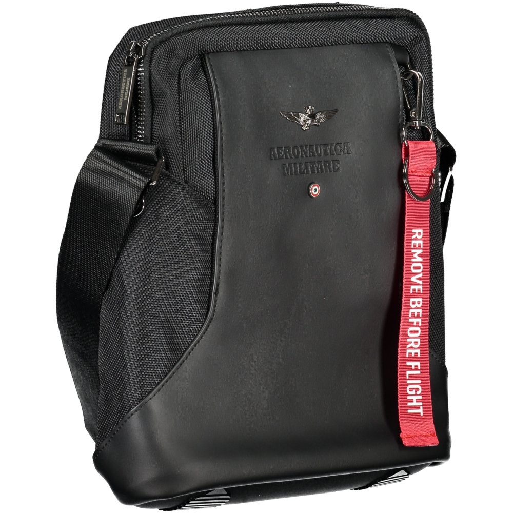 AIR FORCE MEN'S BLACK SHOULDER BAG