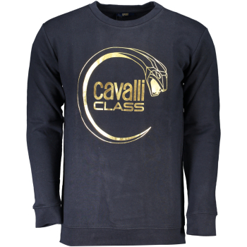 CAVALLI CLASS MEN'S BLACK T-SHIRT
