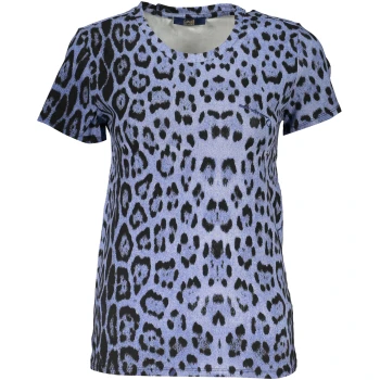 CAVALLI CLASS WOMEN'S PATTERN T-SHIRT