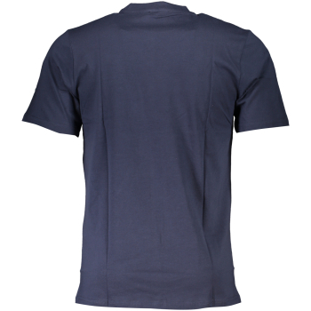 CAVALLI CLASS MEN'S NAVY BLUE T-SHIRT