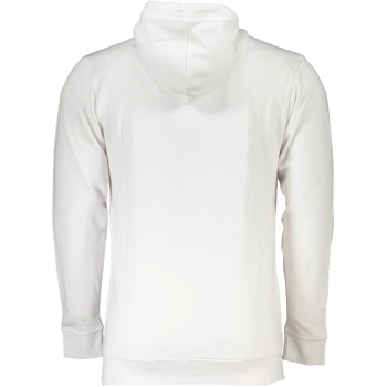 CAVALLI CLASS MEN'S WHITE ZIPPED HOODIE