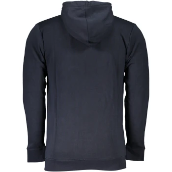 CAVALLI CLASS MEN'S NAVY BLUE HOODIE