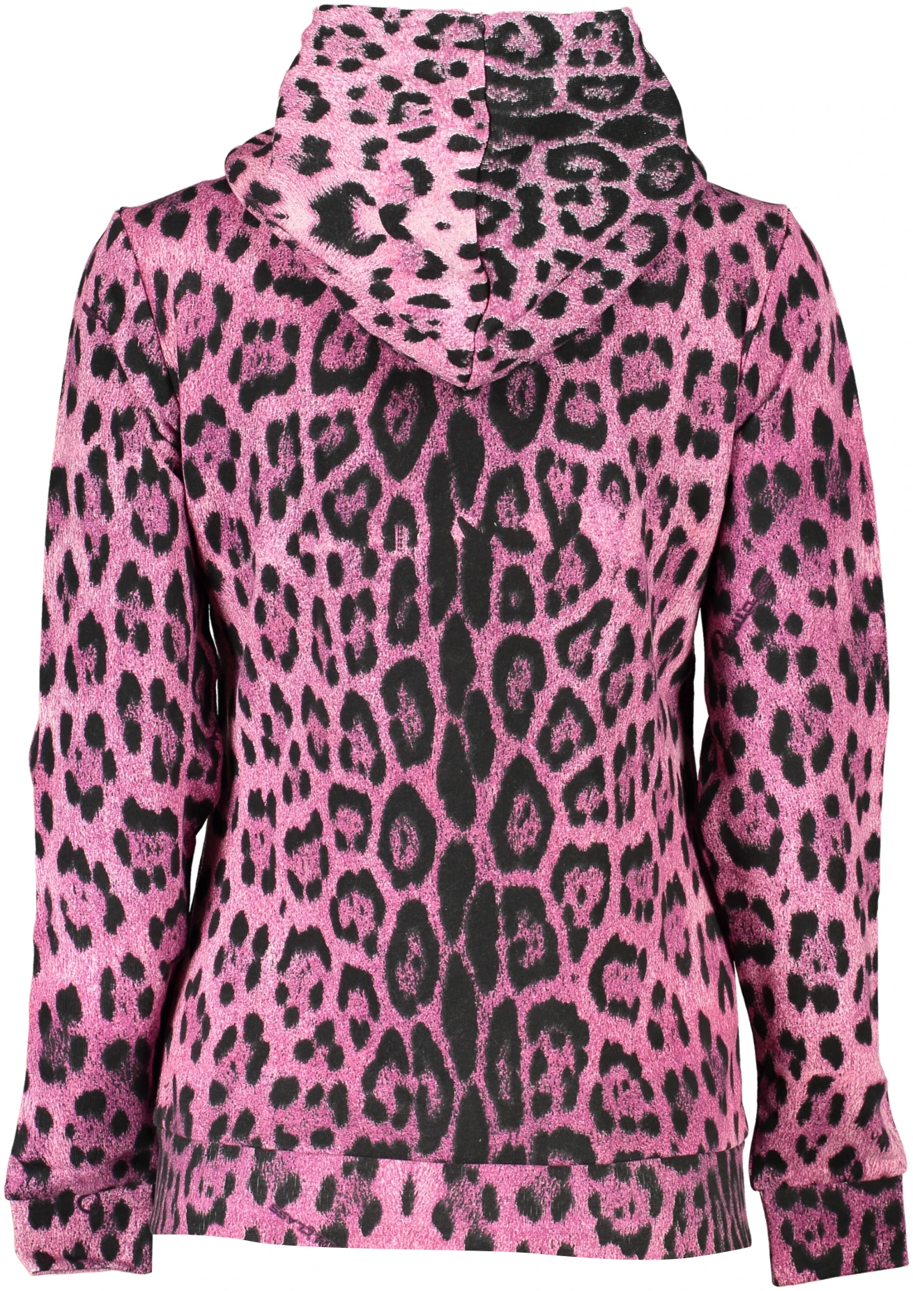 CAVALLI CLASS WOMEN'S PINK ZIPPED HOODY CAVALLI CLASS WOMEN'S PINK ZIPPED HOODY