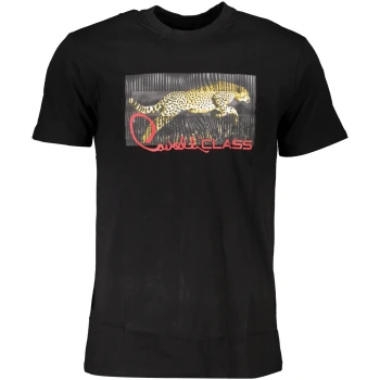 CAVALLI CLASS MEN'S BLACK T-SHIRT