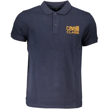 CAVALLI CLASS MEN'S SHORT SLEEVED POLO SHIRT