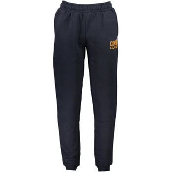 CAVALLI CLASS MEN'S NAVY BLUE JOGGERS