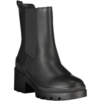 TOMMY HILFIGER BLACK WOMEN'S BOOTS TOMMY HILFIGER BLACK WOMEN'S BOOTS