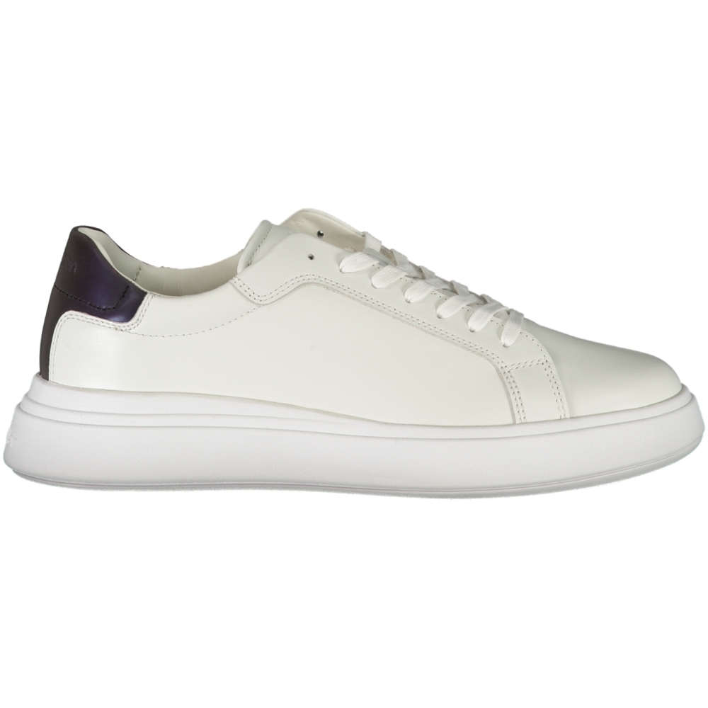 CALVIN KLEIN WHITE MEN'S SNEAKERS