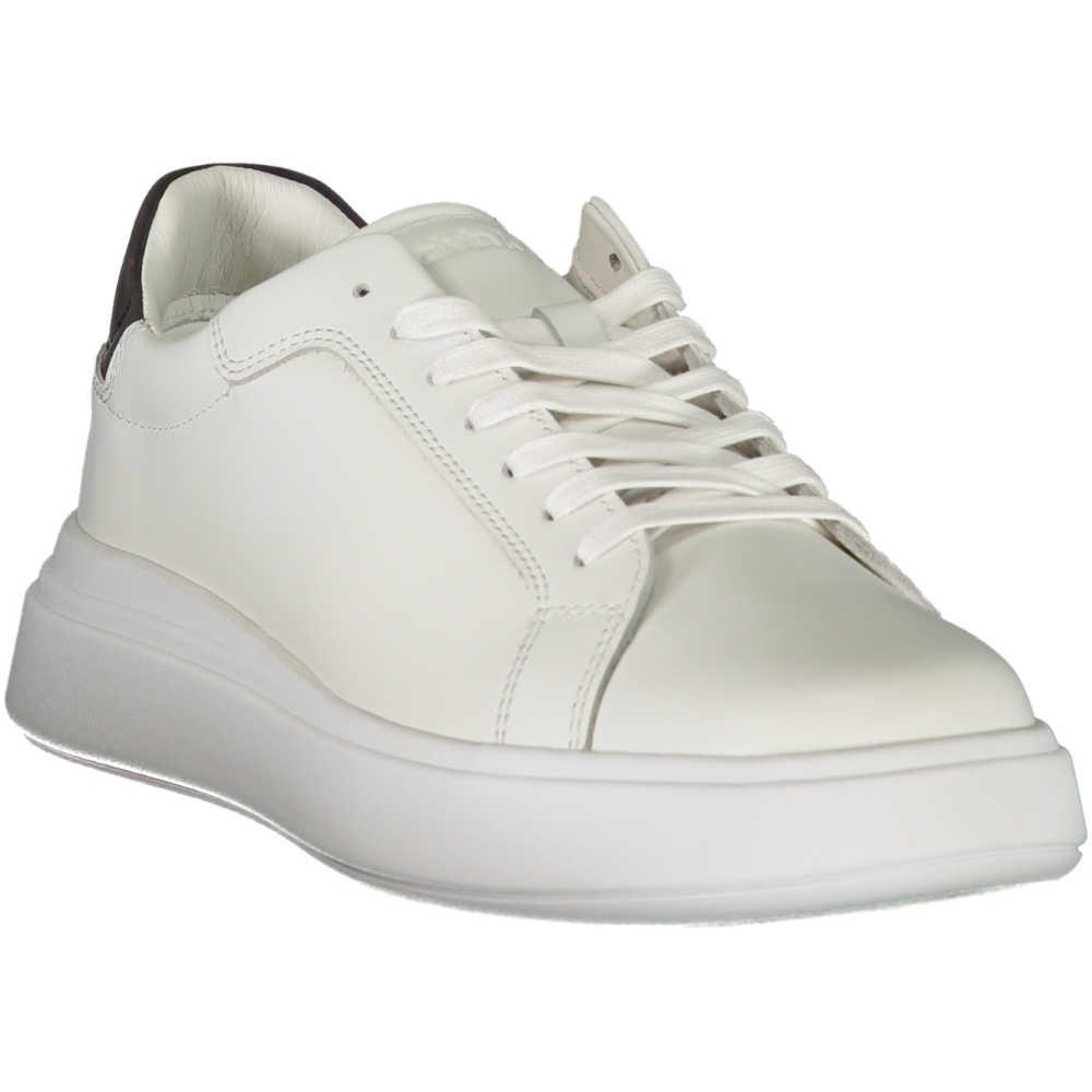 CALVIN KLEIN WHITE MEN'S SNEAKERS