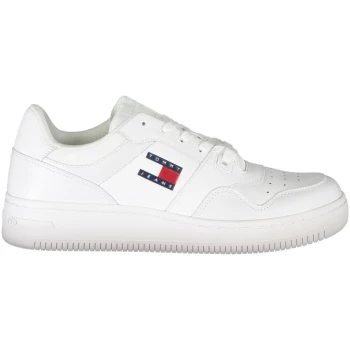 TOMMY HILFIGER MEN'S WHITE TRAINERS