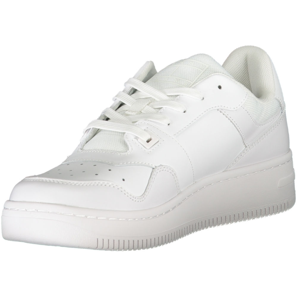 TOMMY HILFIGER MEN'S WHITE TRAINERS