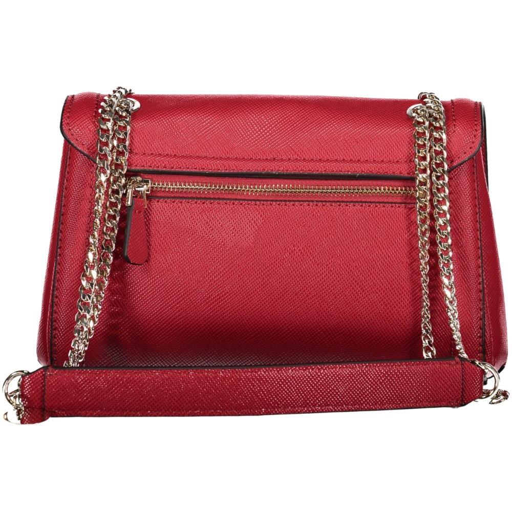 GUESS NOELLE BAG RED WOMEN'S BAG