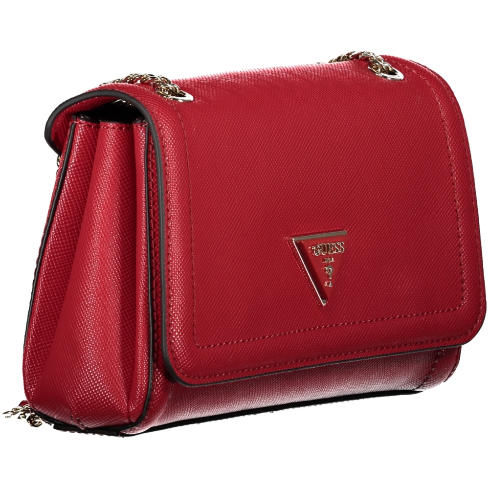 GUESS NOELLE BAG RED WOMEN'S BAG