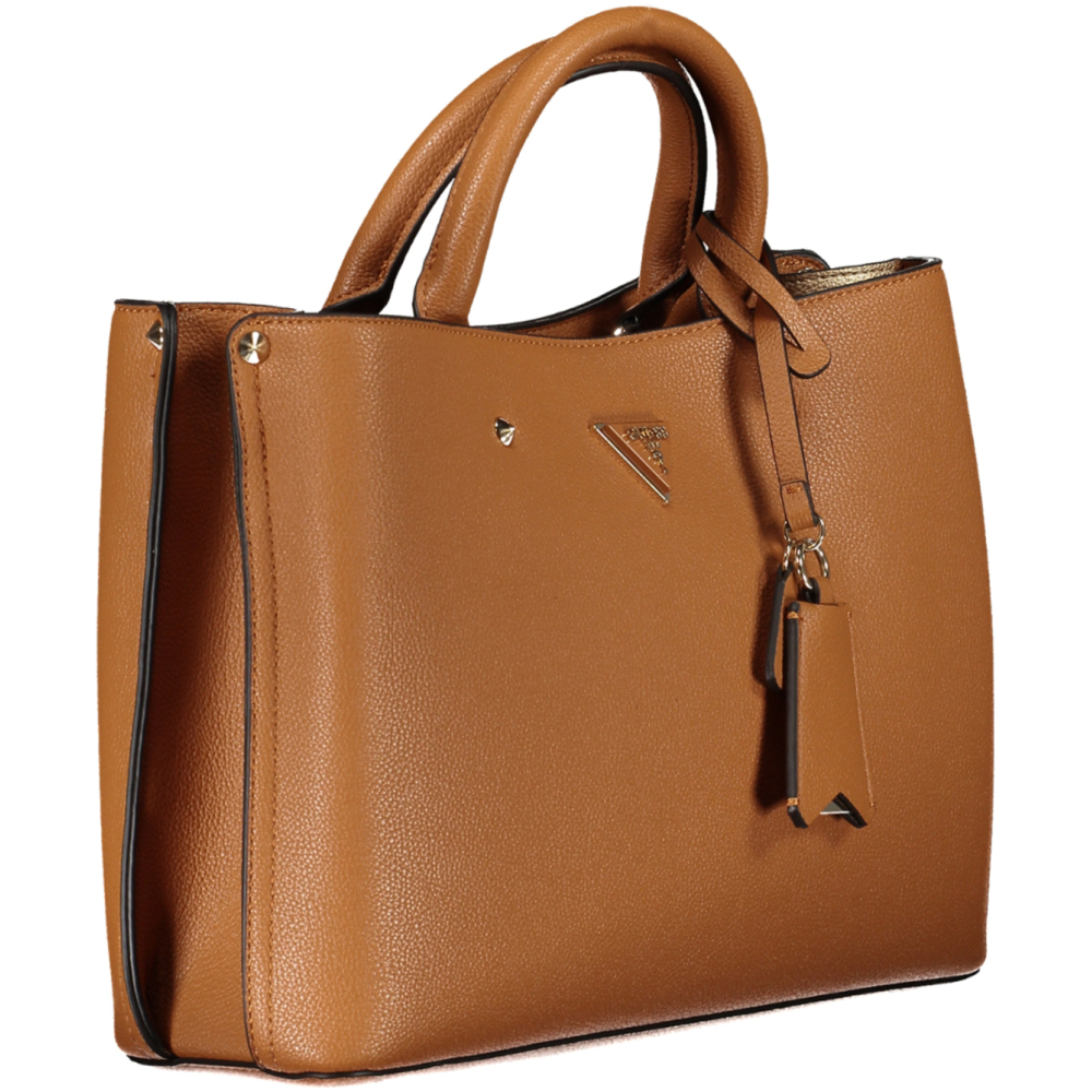 GUESS JEANS BROWN MERIDIAN BAG