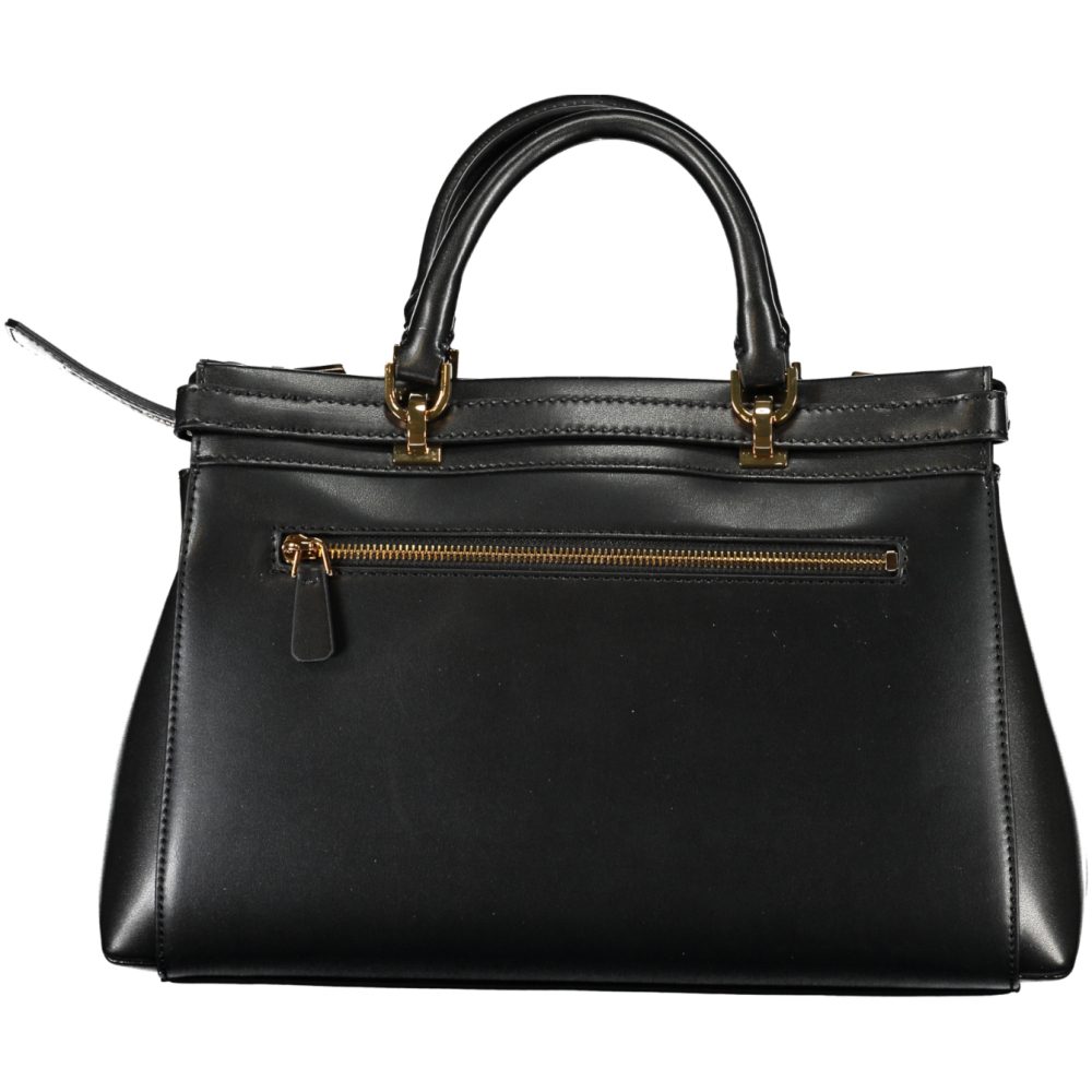 GUESS SESTRI LOGO BLACK WOMEN'S BAG