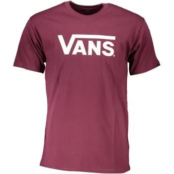 VANS PURPLE MEN'S T-SHIRT