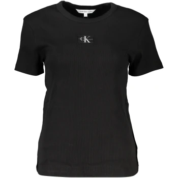 CALVIN KLEIN WOMEN'S BLACK T-SHIRT