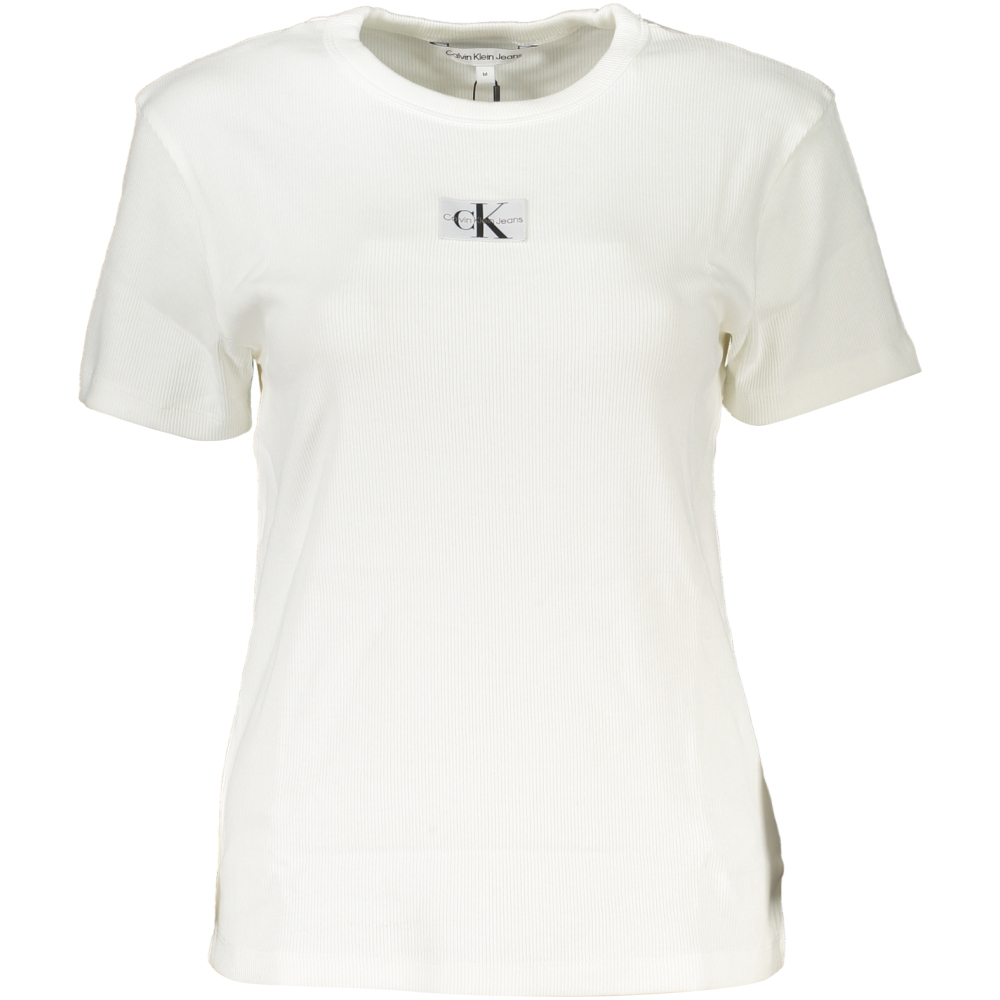 CALVIN KLEIN WOMEN'S WHITE T-SHIRT