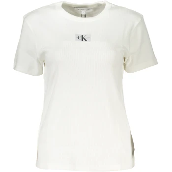 CALVIN KLEIN WOMEN'S WHITE T-SHIRT