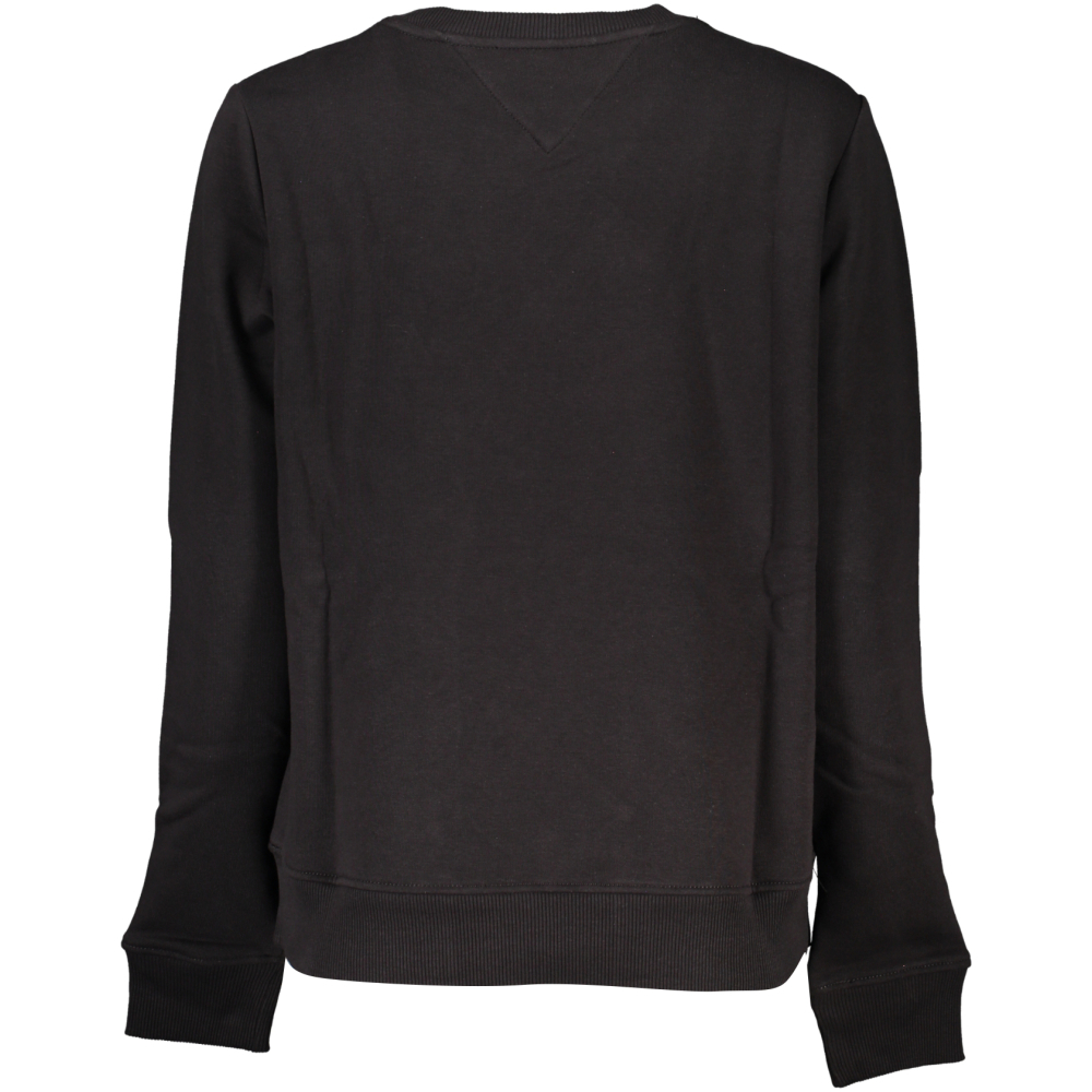 TOMMY HILFIGER WOMEN'S BLACK SWEATSHIRT