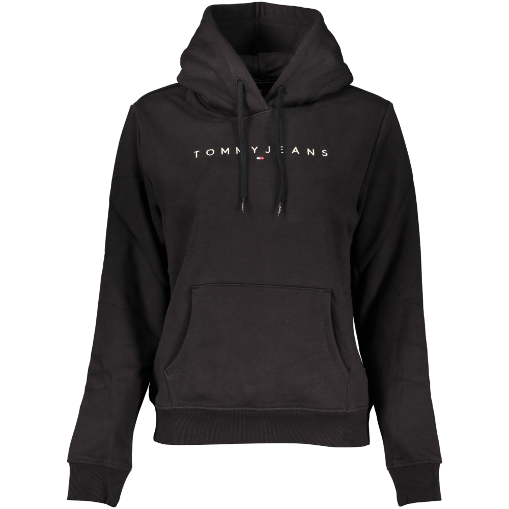 TOMMY HILFIGER WOMEN'S BLACK HOODIE