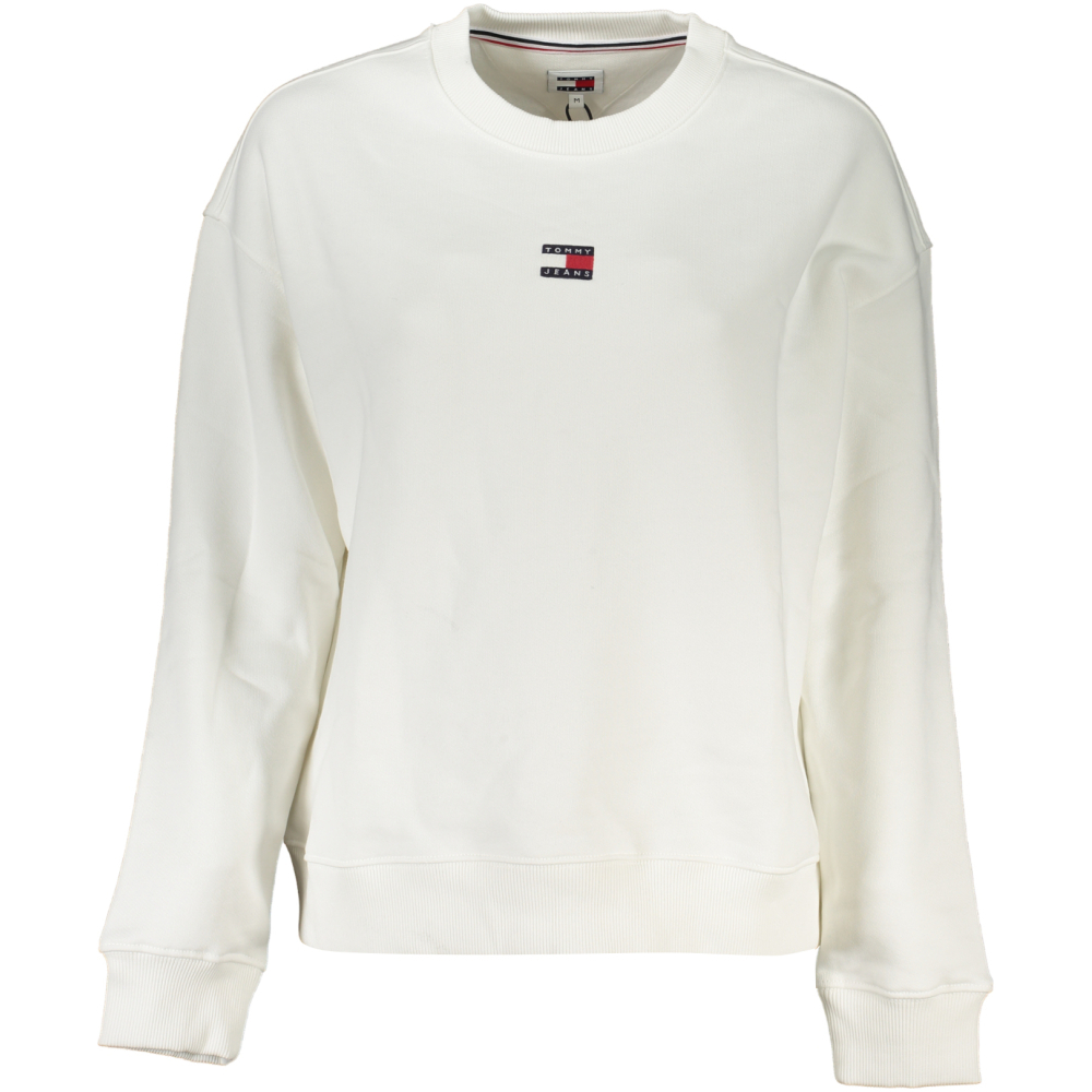 TOMMY HILFIGER WOMEN'S WHITE SWEATSHIRT