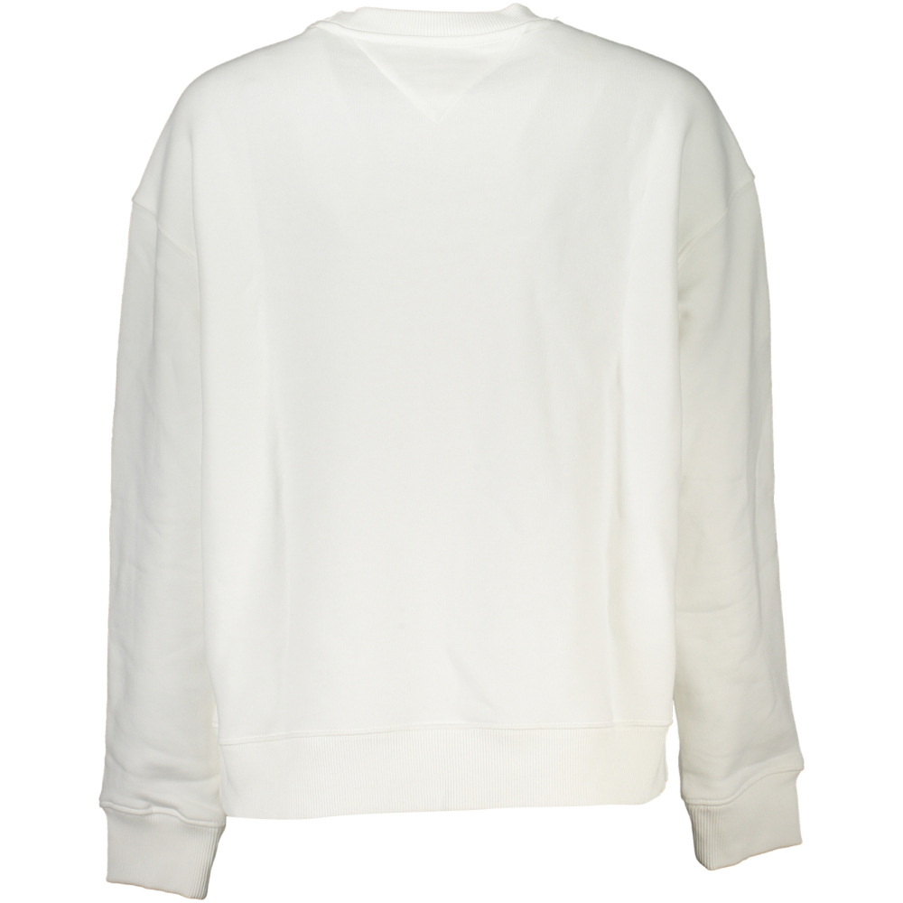 TOMMY HILFIGER WOMEN'S WHITE SWEATSHIRT