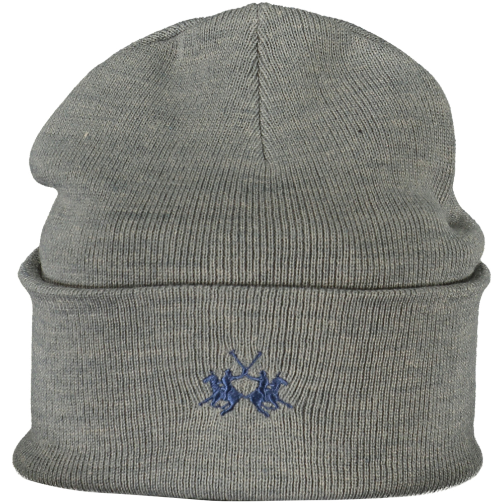 LA MARTINA GRAY MEN'S BEANIE