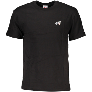 TOMMY HILFIGER MEN'S BLACK T-SHIRT