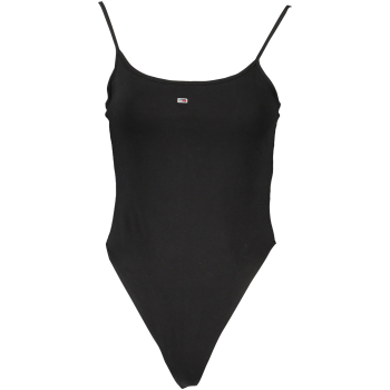 TOMMY HILFIGER WOMEN'S BLACK TANK BODYSUIT TOMMY HILFIGER WOMEN'S BLACK TANK BODYSUIT