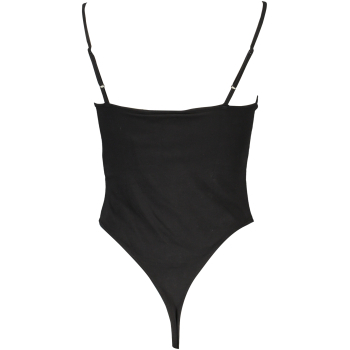 TOMMY HILFIGER WOMEN'S BLACK TANK BODYSUIT TOMMY HILFIGER WOMEN'S BLACK TANK BODYSUIT