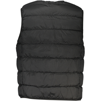 TOMMY HILFIGER MEN'S BLACK SLEEVELESS JACKET