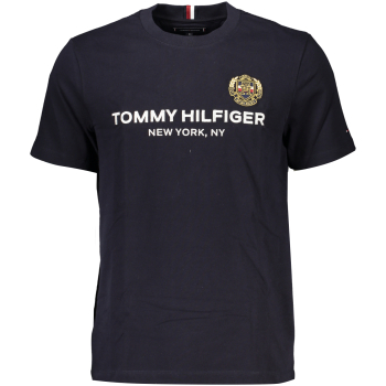 TOMMY HILFIGER MEN'S NAVY BLUE T-SHIRT