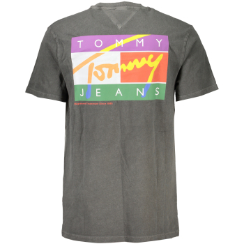 TOMMY HILFIGER MEN'S GREY T-SHIRT
