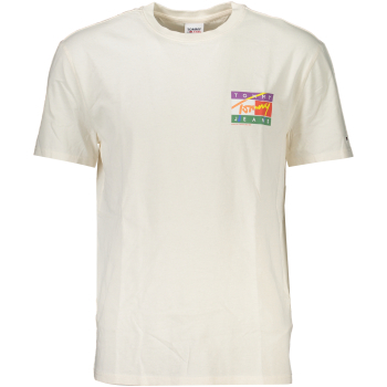 TOMMY HILFIGER MEN'S WHITE T-SHIRT