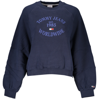 TOMMY HILFIGER WOMEN'S NAVY BLUE SWEATSHIRT