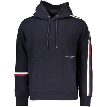 TOMMY HILFIGER MEN'S NAVY BLUE HOODIE