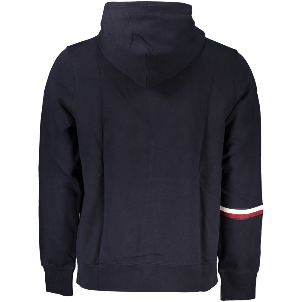 TOMMY HILFIGER MEN'S NAVY BLUE HOODIE