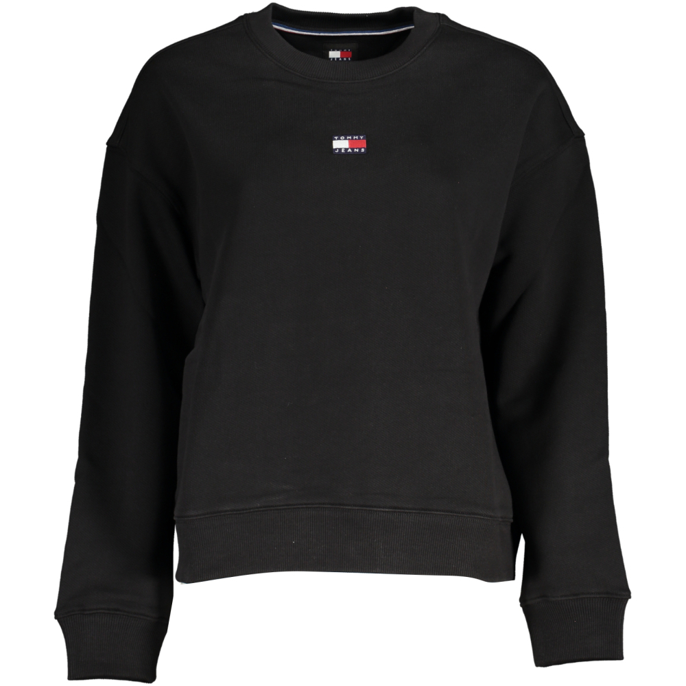 TOMMY HILFIGER MEN'S BLACK SWEATSHIRT