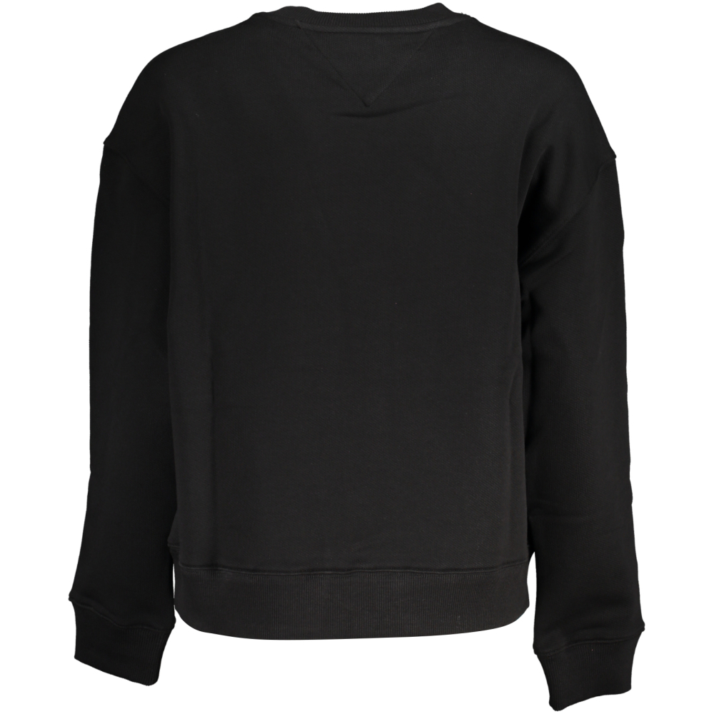 TOMMY HILFIGER MEN'S BLACK SWEATSHIRT