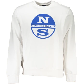 NORTH SAILS MEN'S WHITE SWEATSHIRT