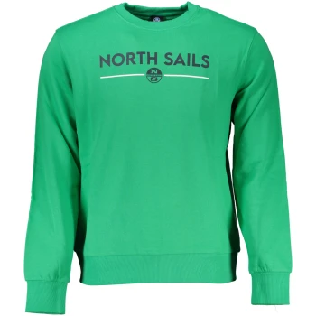 NORTH SAILS GREEN MEN'S SWEATSHIRT