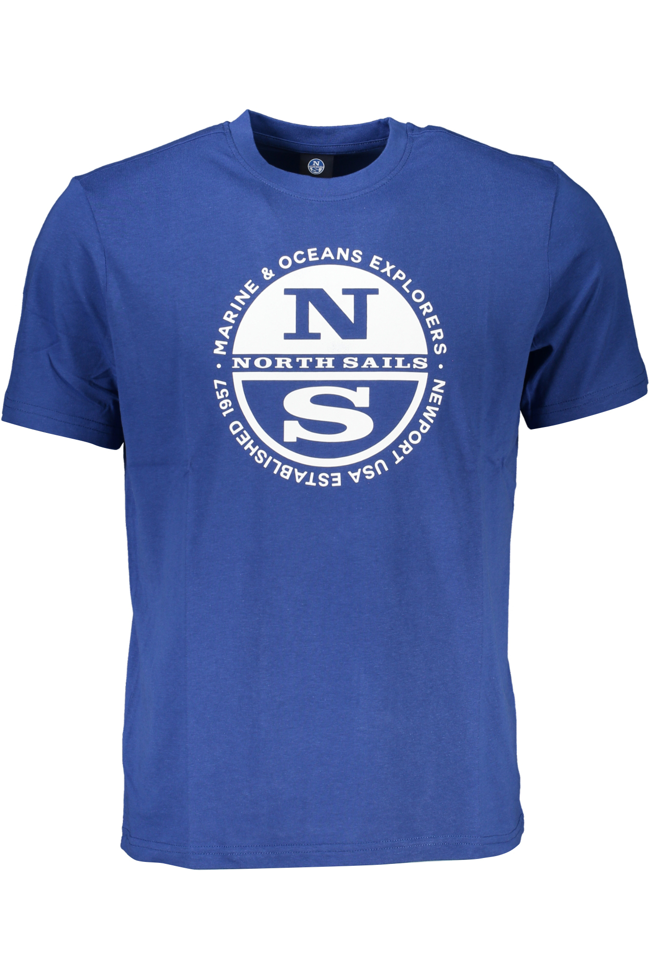 NORTH SAILS MEN'S BLUE T-SHIRT NORTH SAILS MEN'S BLUE T-SHIRT