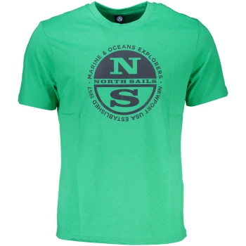 NORTH SAILS GREEN MEN'S T-SHIRT