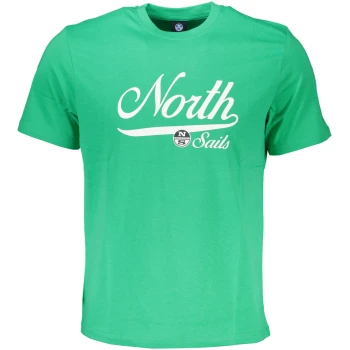 NORTH SAILS GREEN MEN'S T-SHIRT