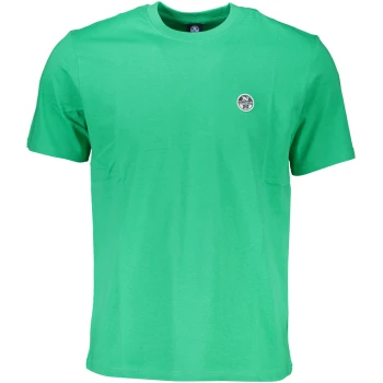NORTH SAILS GREEN MEN'S SHORT SLEEVED T-SHIRT