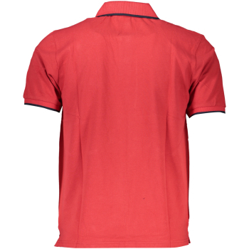 NORTH SAILS MEN'S RED SHORT SLEEVED POLO SHIRT